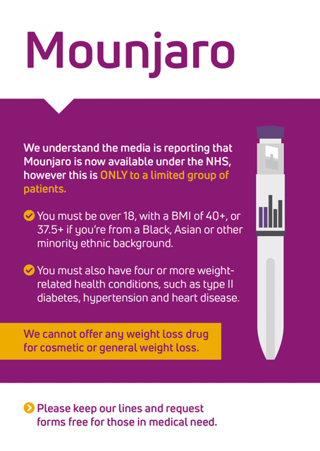 Update about Mounjaro – Weight Loss Injection